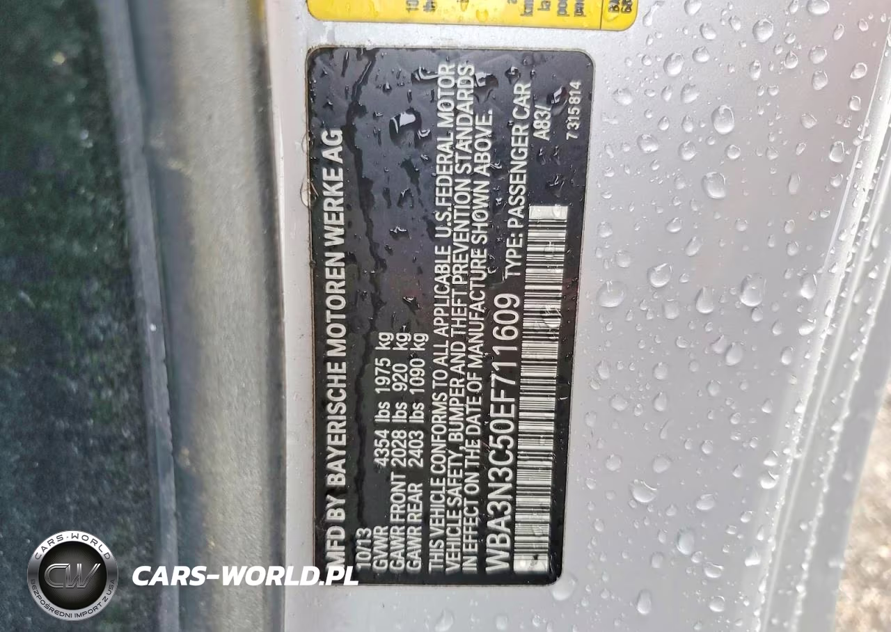 2014 BMW 428 I VIN:WBA3N3C50EF711609 - 12