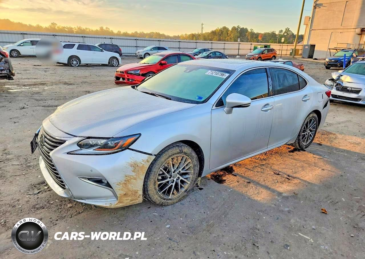 2017 Lexus Es 350 VIN:58ABK1GG9HU068320 - 1