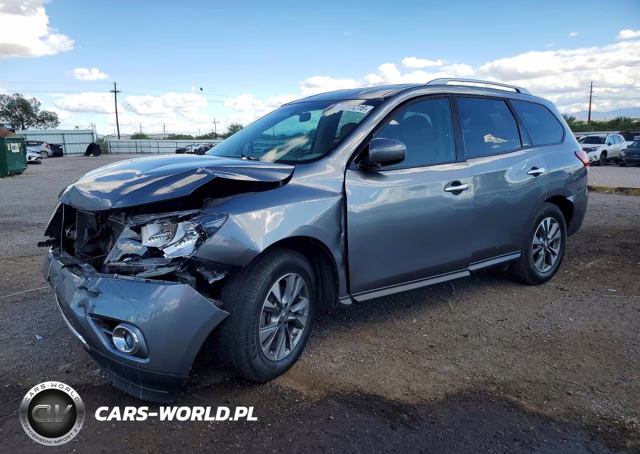 2015 Nissan Pathfinder S VIN:5N1AR2MN8FC660589 - 1