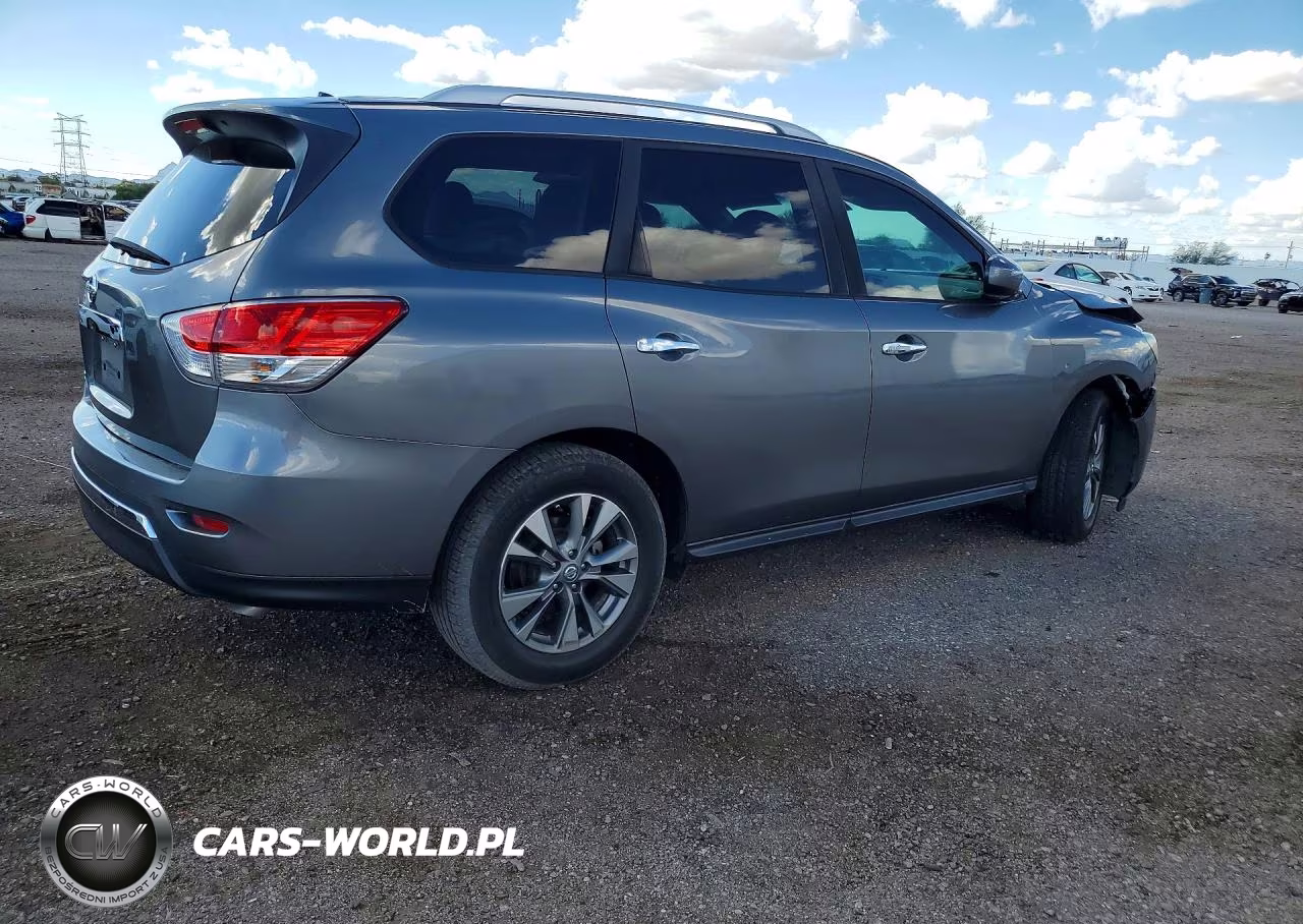 2015 Nissan Pathfinder S VIN:5N1AR2MN8FC660589 - 3