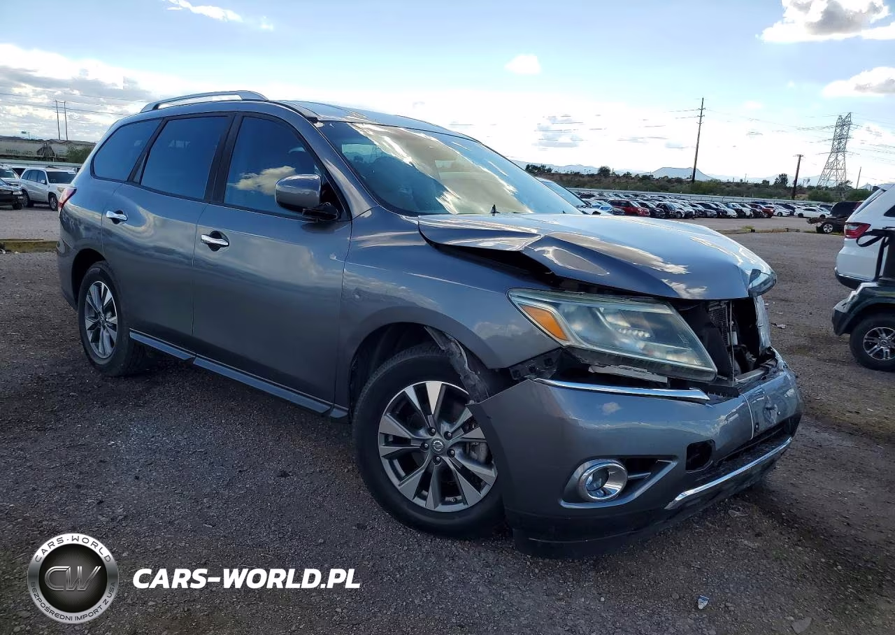 2015 Nissan Pathfinder S VIN:5N1AR2MN8FC660589 - 4