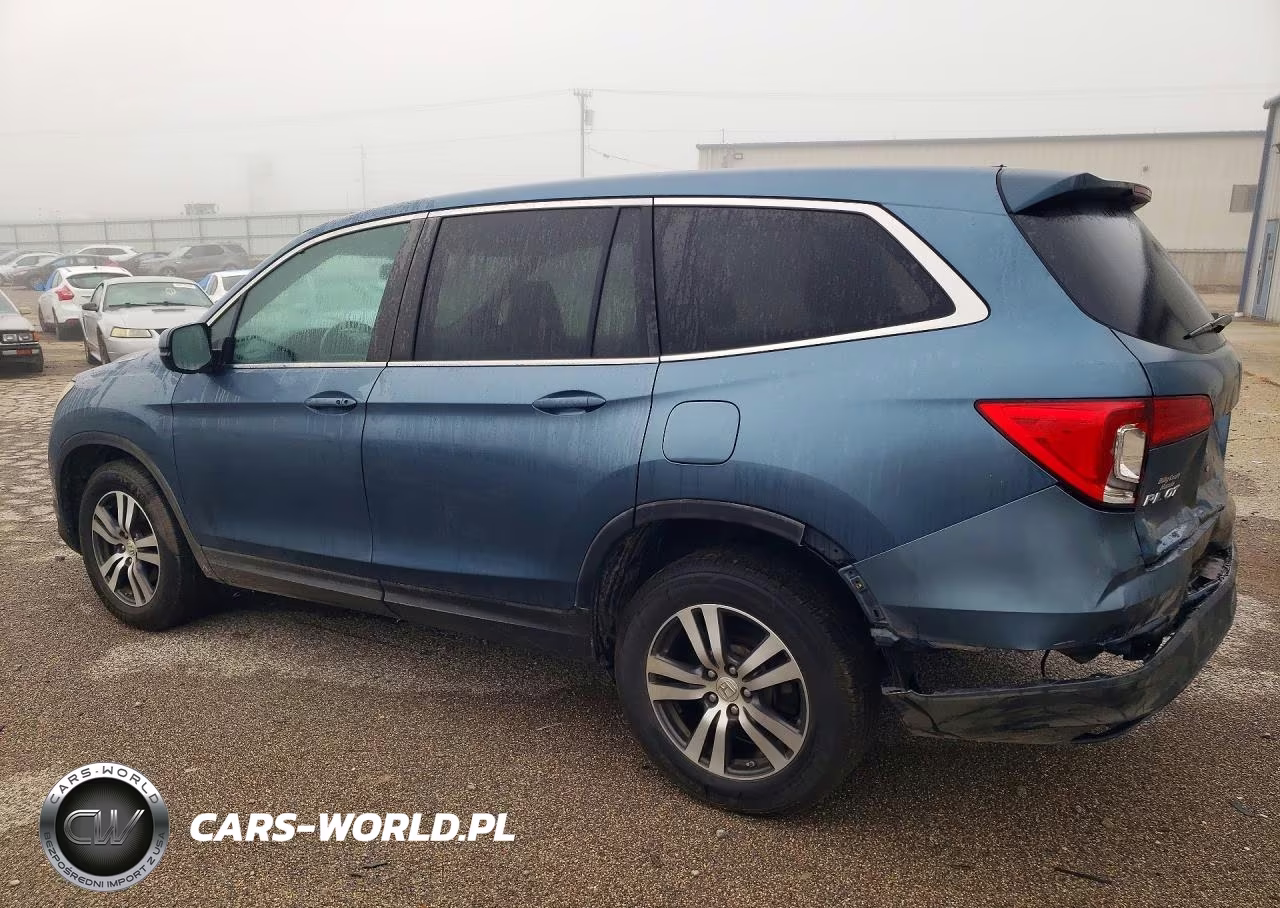 2016 Honda Pilot Exl VIN:5FNYF6H57GB023985 - 2