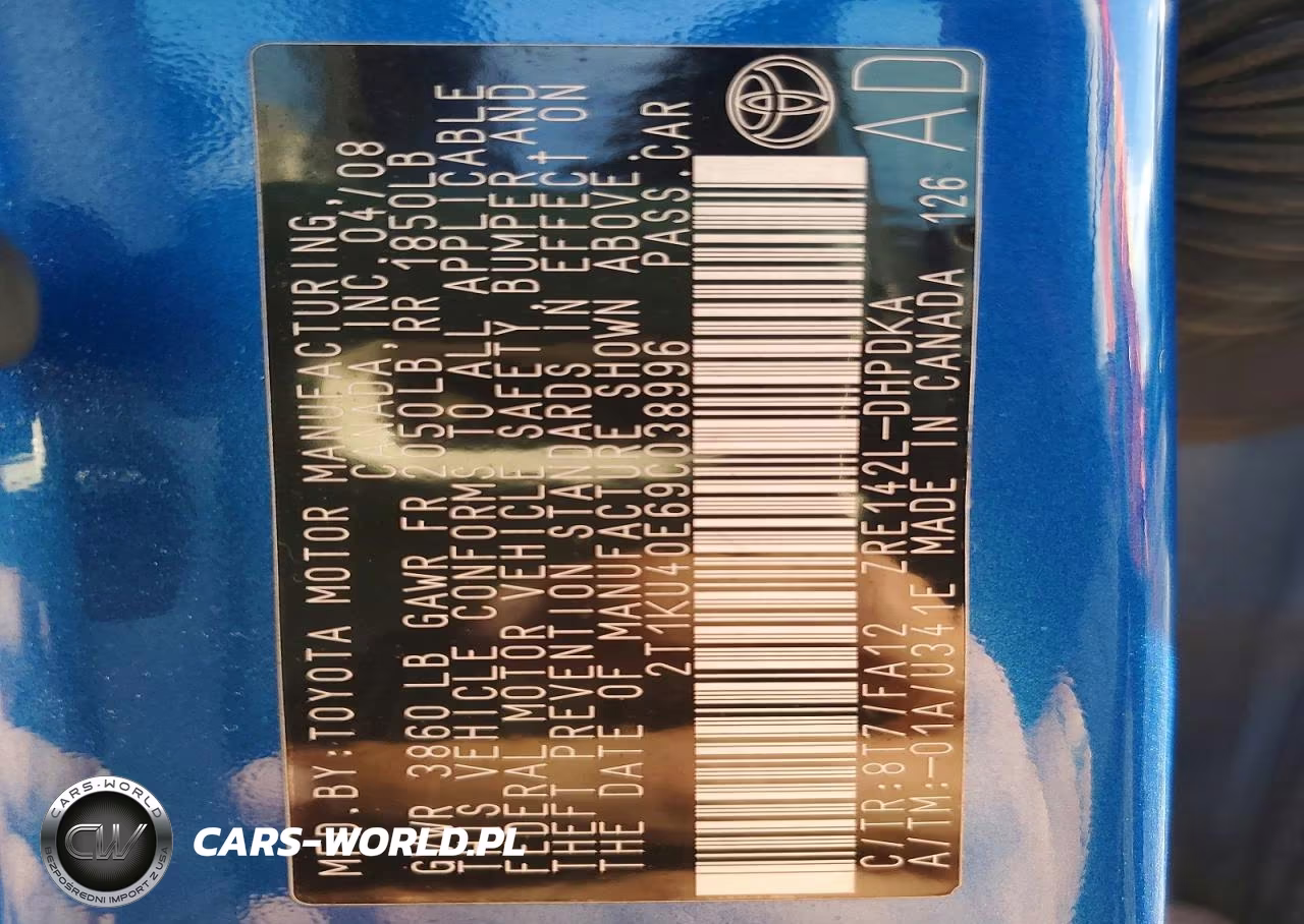 2009 Toyota Matrix Base VIN:2T1KU40E69C038996 - 13