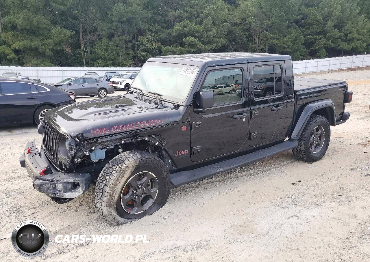 2022 Jeep Gladiator Rubicon VIN:1C6JJTBG3NL152381 - 1