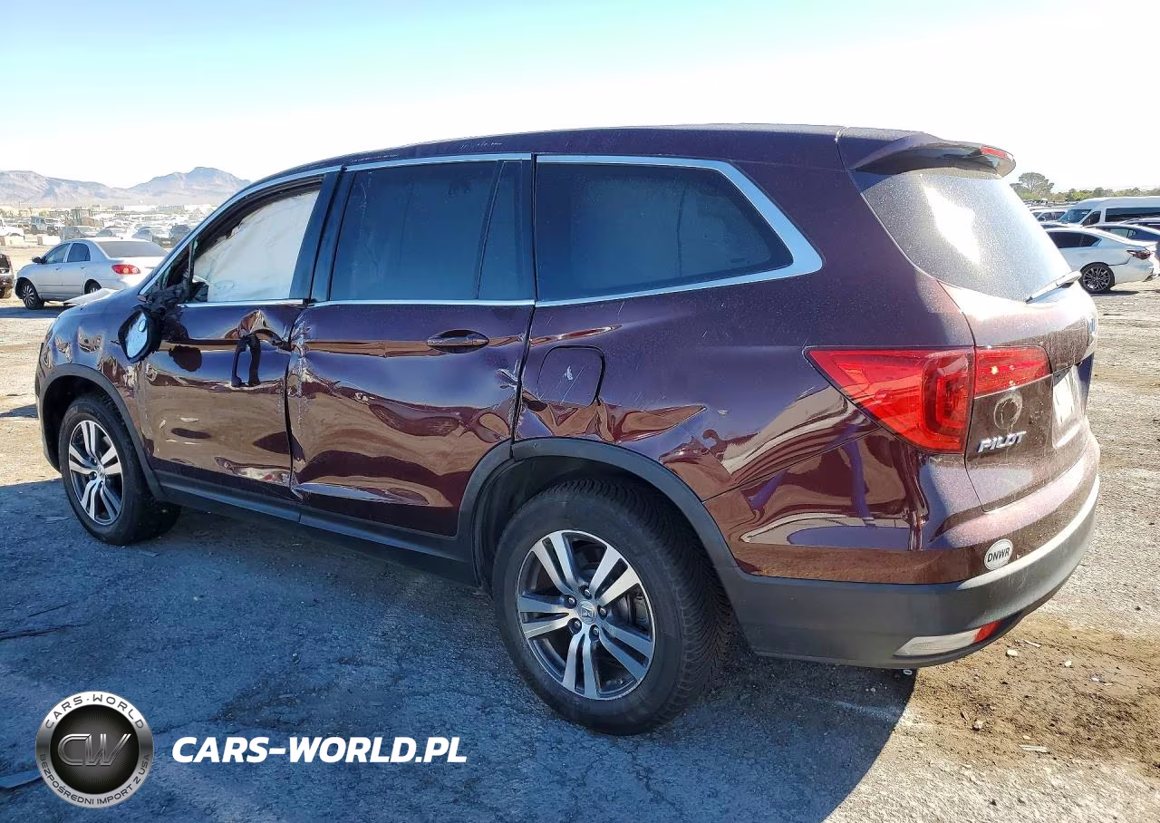 2016 Honda Pilot Exl VIN:5FNYF6H57GB100581 - 2