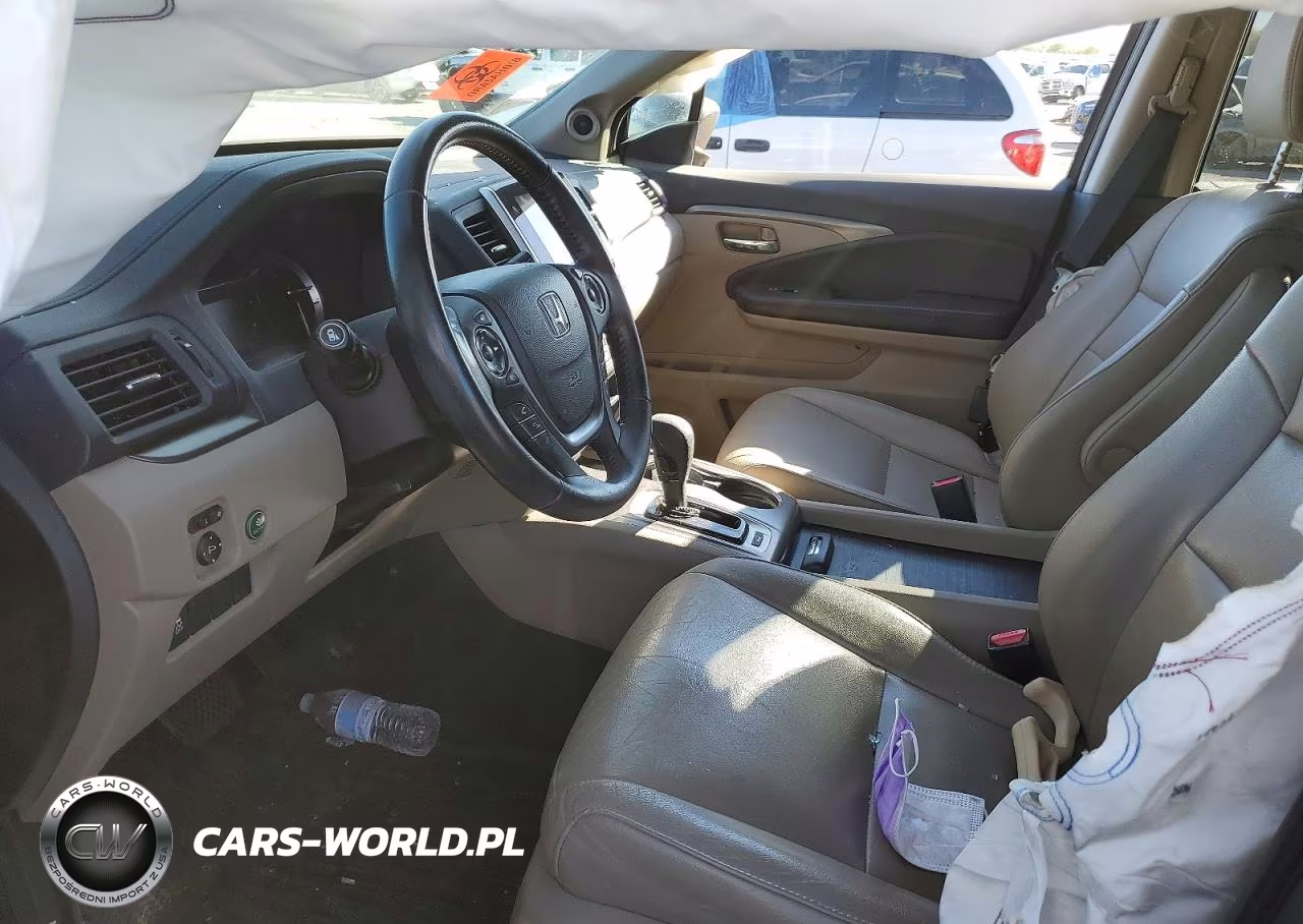 2016 Honda Pilot Exl VIN:5FNYF6H57GB100581 - 7