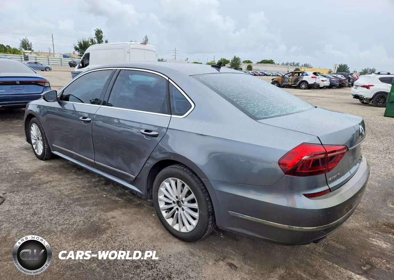 2017 Volkswagen Passat Se VIN:1VWBT7A31HC057283 - 2