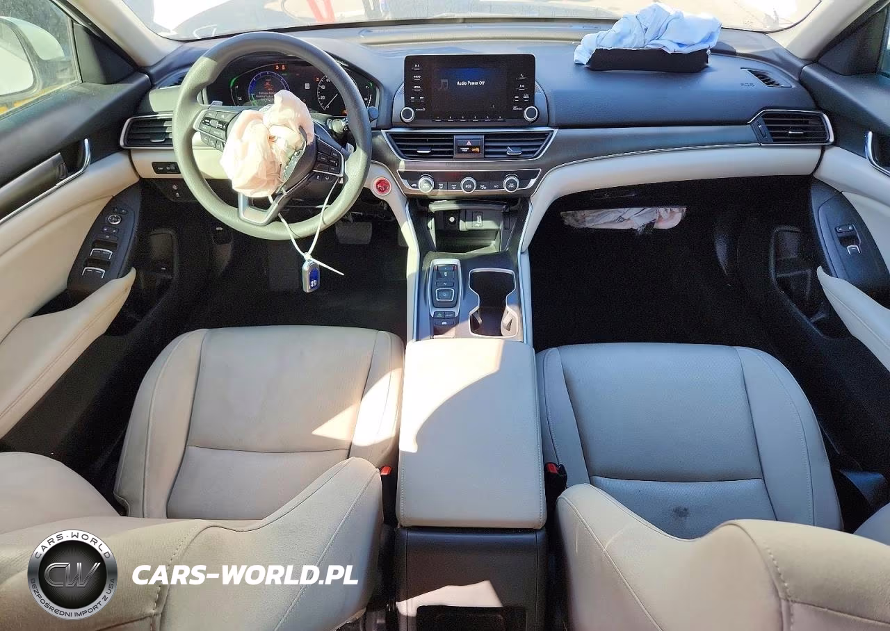 2019 Honda Accord Hybrid VIN:1HGCV3F18KA015828 - 8