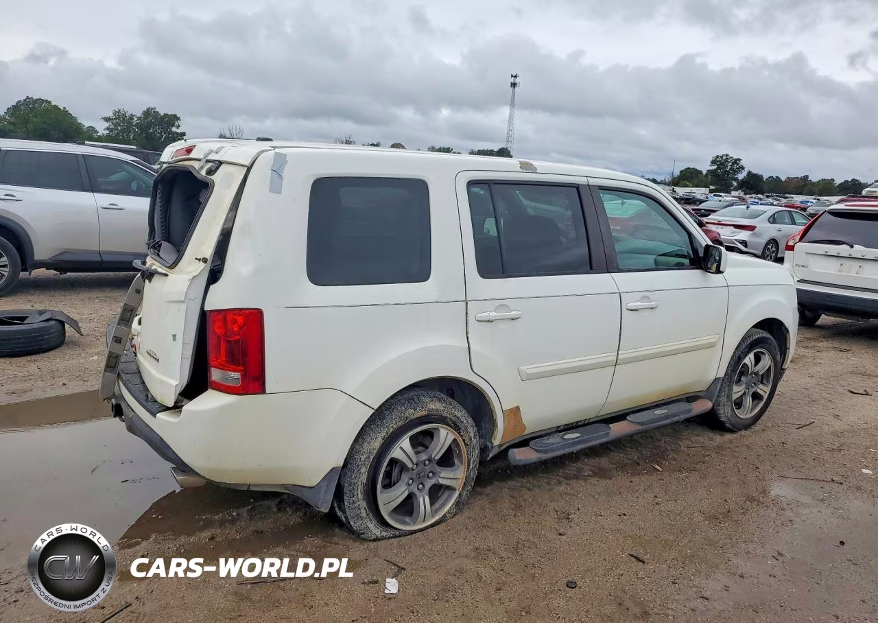 2015 Honda Pilot Se VIN:5FNYF3H38FB012246 - 3