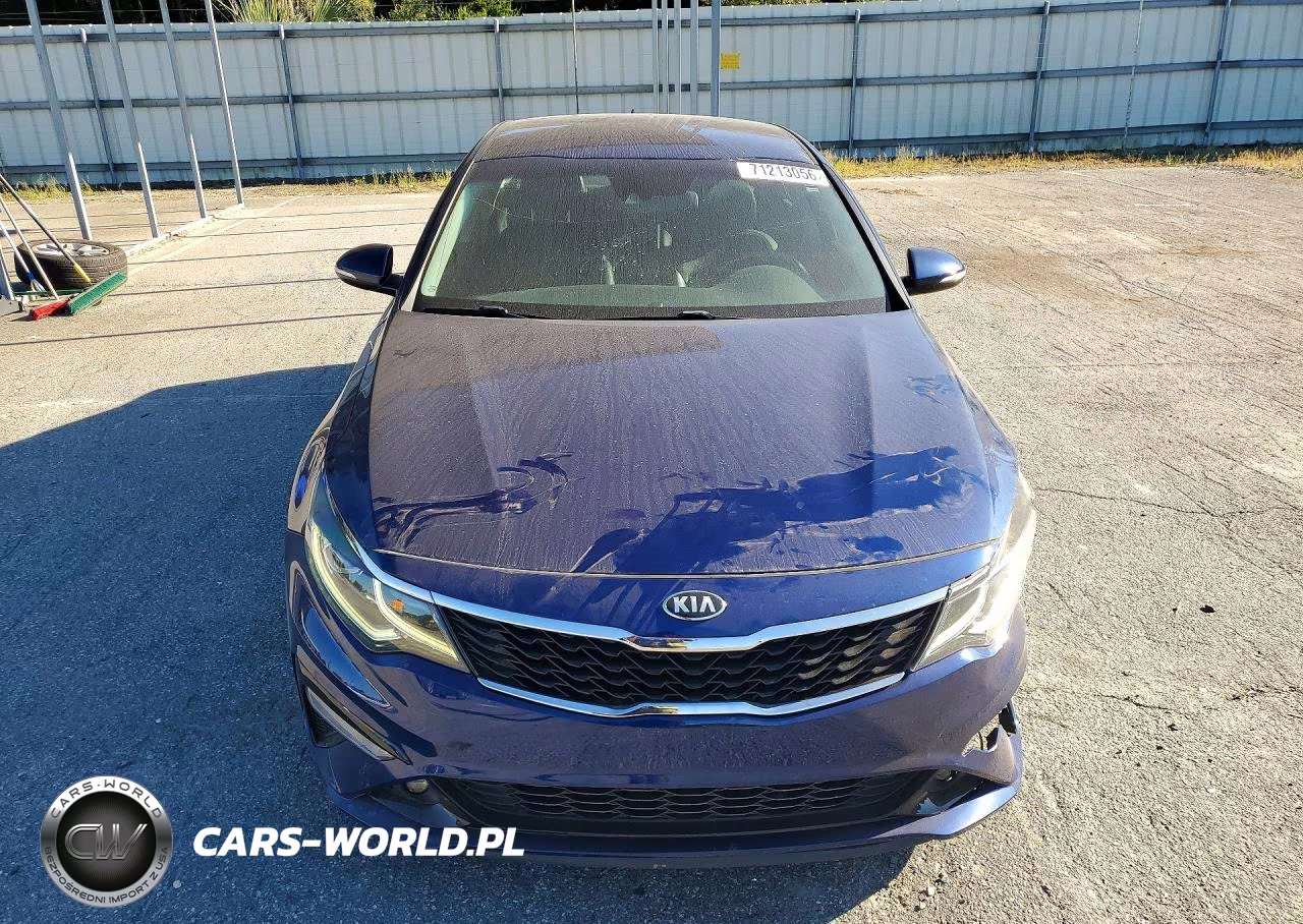 2020 Kia Optima S VIN:5XXGT4L36LG408623 - 5