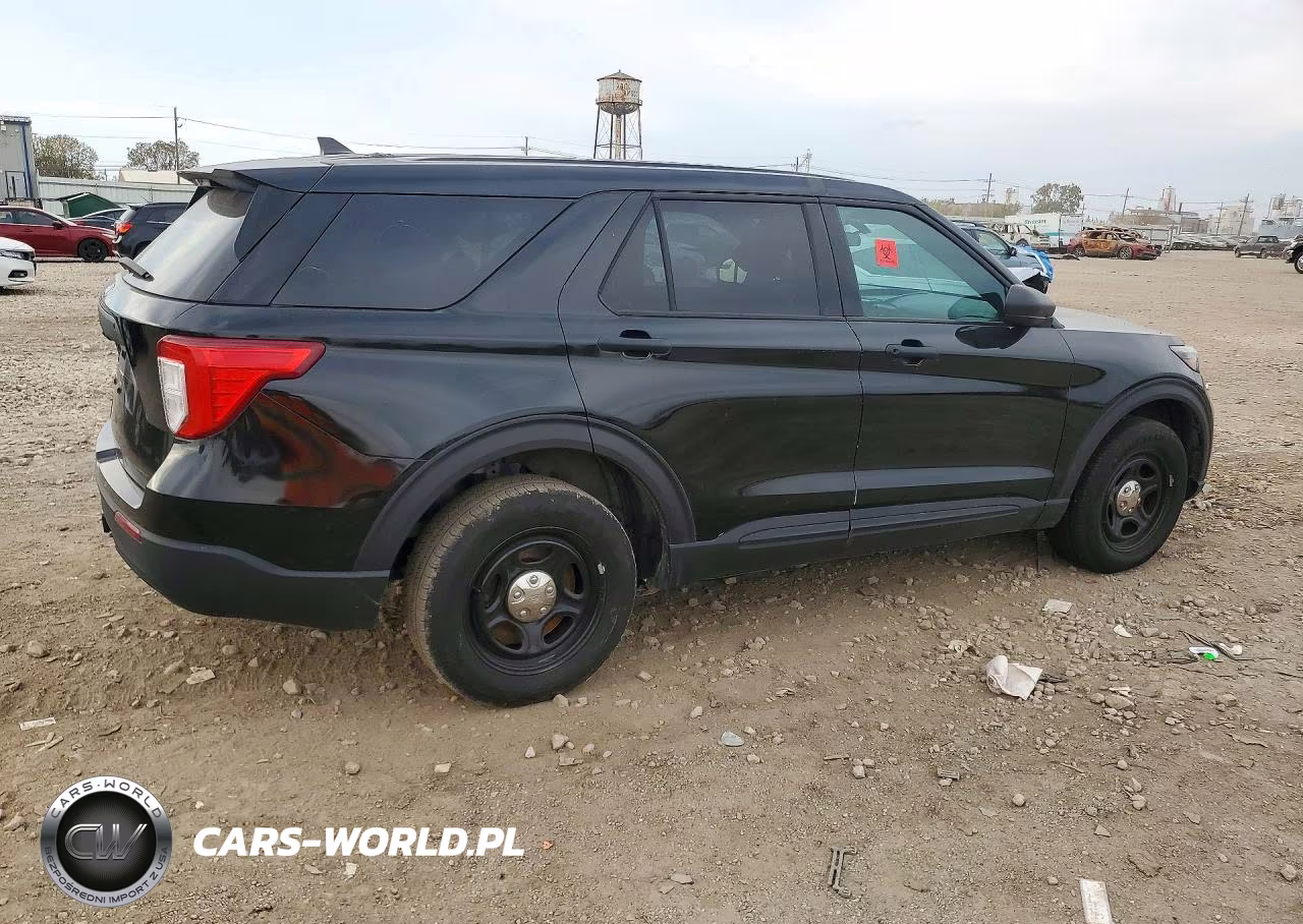 2023 Ford Explorer Police Interceptor VIN:1FM5K8AB9PGA80992 - 3