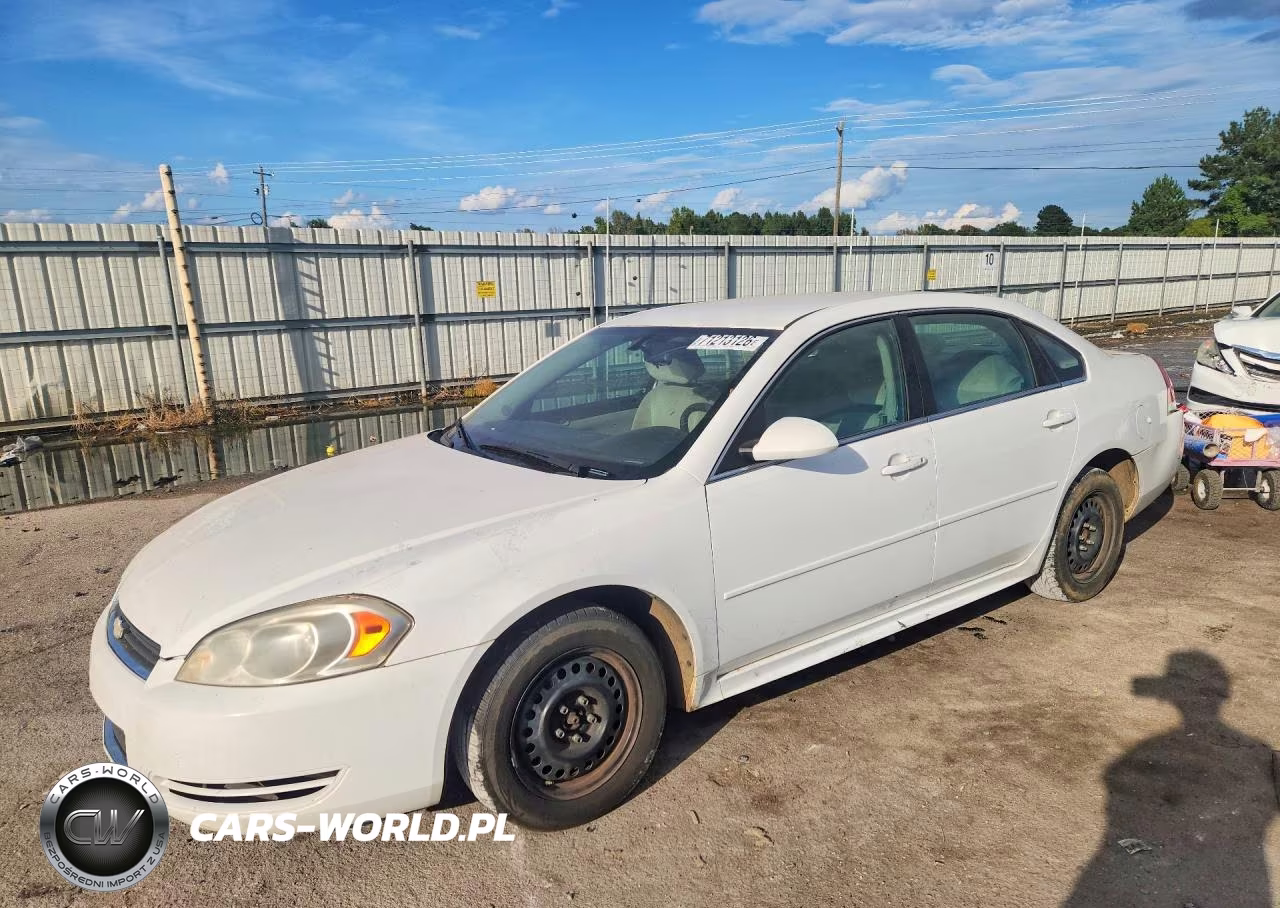 2010 Chevrolet Impala Ls VIN:2G1WA5EK6A1212754 - 1
