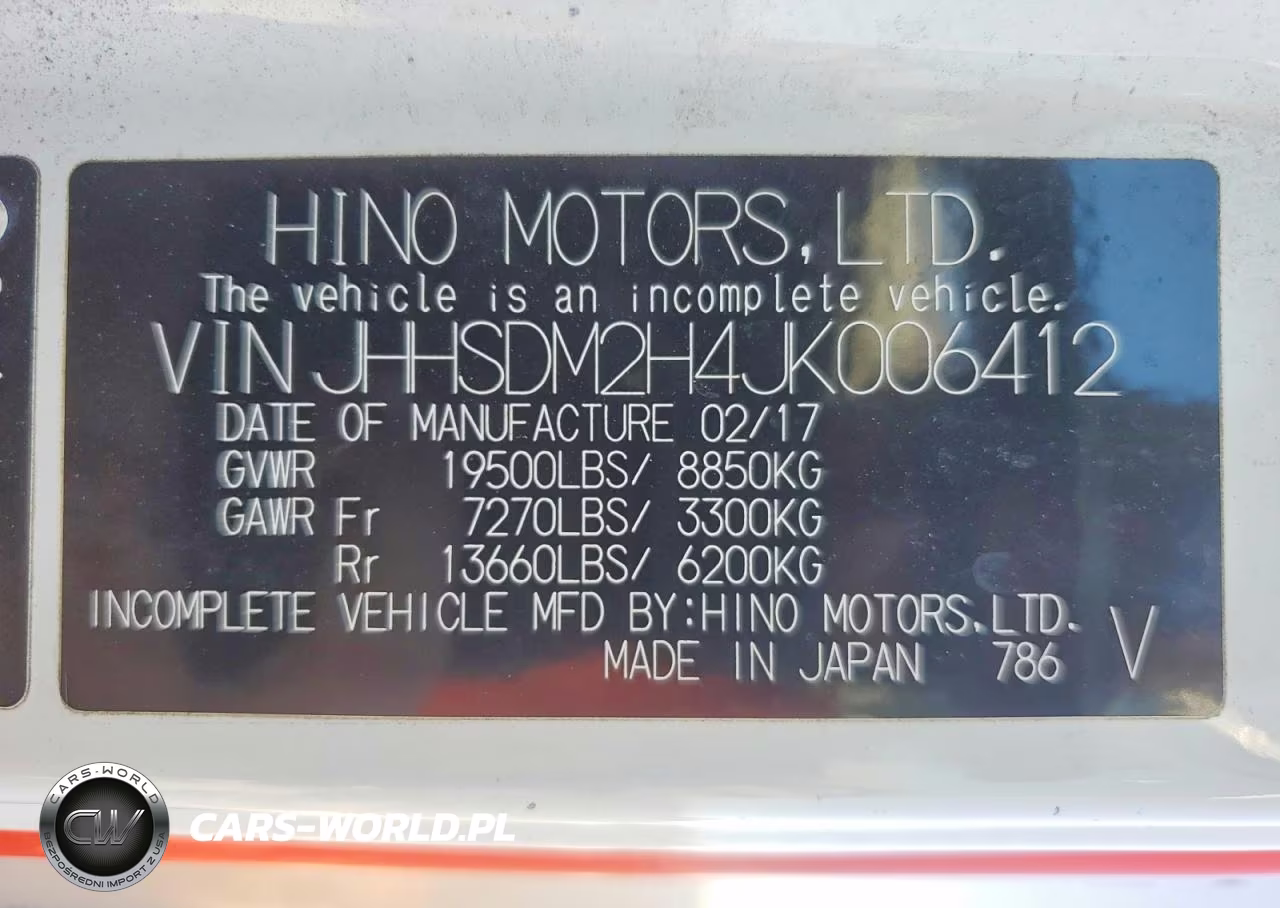 2018 Hino 195 VIN:JHHSDM2H4JK006412 - 13