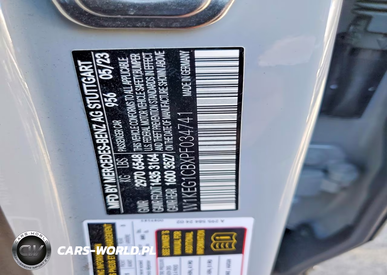 2023 Mercedes-Benz Eqe Sedan 350 4Matic VIN:W1KEG1CBXPF034741 - 12
