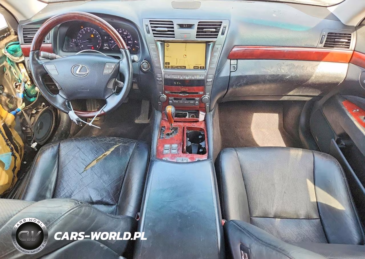 2009 Lexus Ls 460 VIN:JTHCL46F795002396 - 8