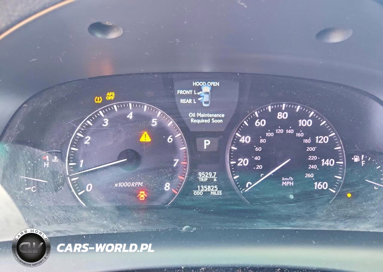2009 Lexus Ls 460 VIN:JTHCL46F795002396 - 9