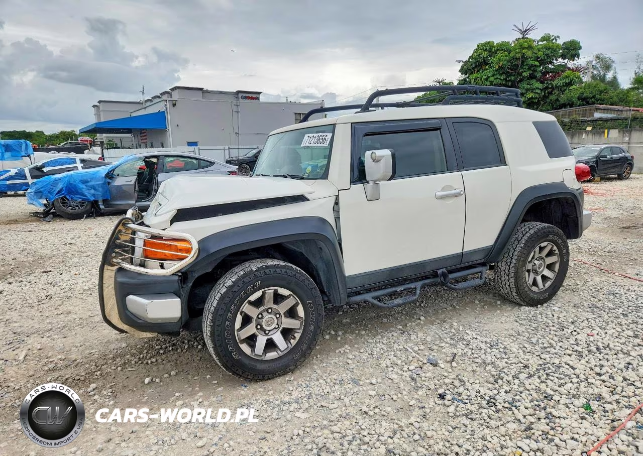 2014 Toyota Fj Cruiser Base VIN:JTEBU4BF3EK184332 - 1