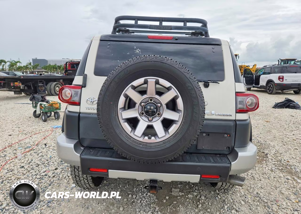 2014 Toyota Fj Cruiser Base VIN:JTEBU4BF3EK184332 - 6