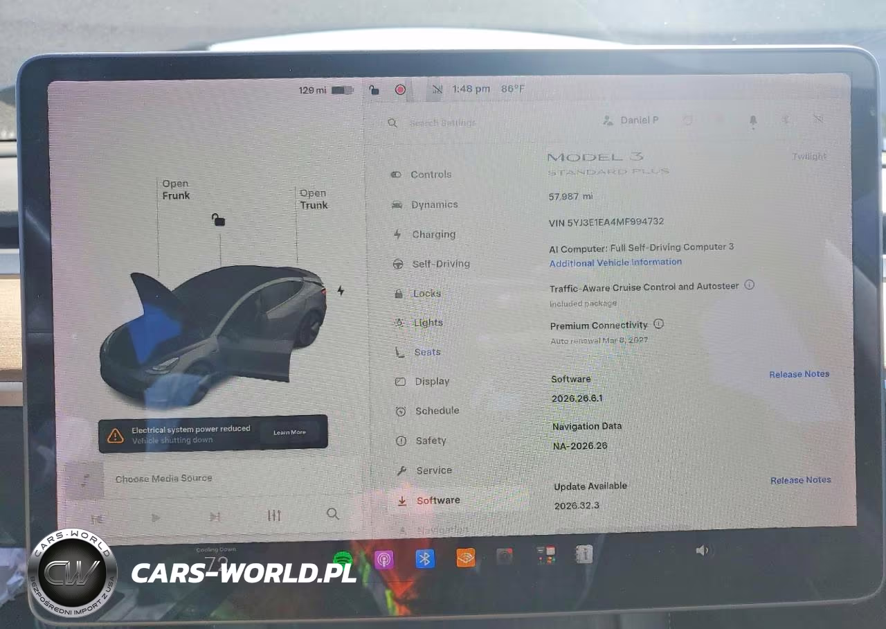 2021 Tesla Model 3 VIN:5YJ3E1EA4MF994732 - 9