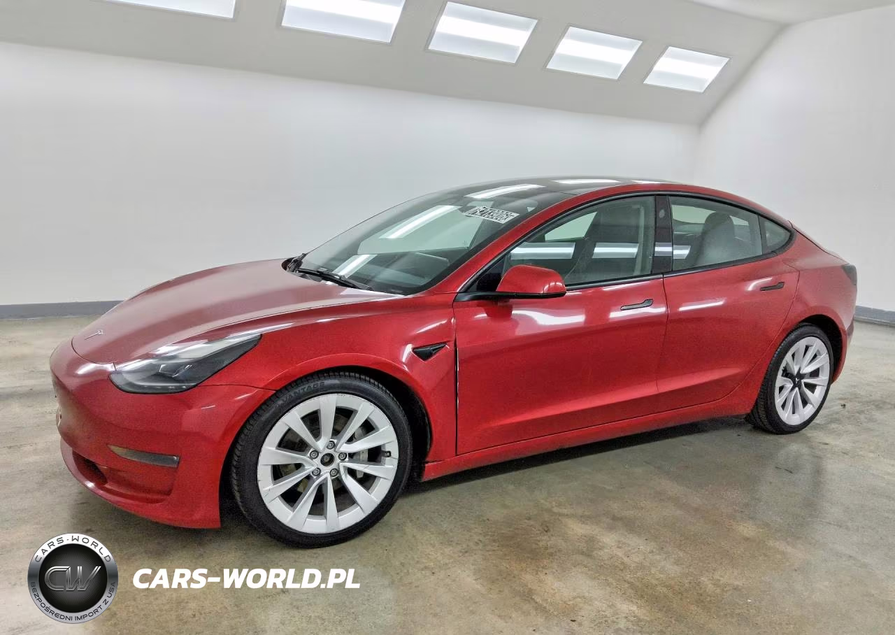2022 Tesla Model 3 VIN:5YJ3E1EB5NF305100 - 1