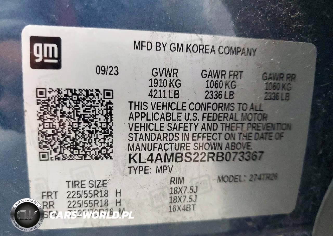 2024 Buick Encore Gx Preferred VIN:KL4AMBS22RB073367 - 13