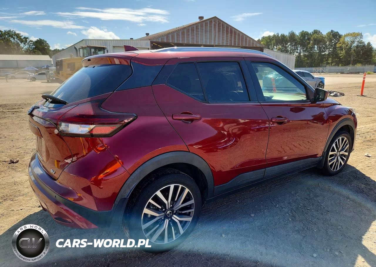 2021 Nissan Kicks Sv VIN:3N1CP5CV8ML542777 - 3