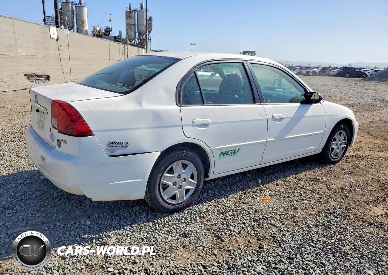 2003 Honda Civic Gx VIN:1HGEN26583L000421 - 3