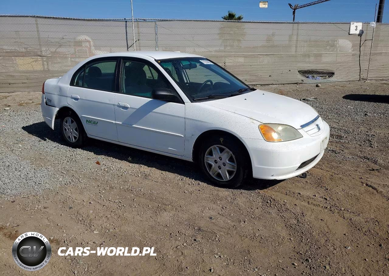 2003 Honda Civic Gx VIN:1HGEN26583L000421 - 4