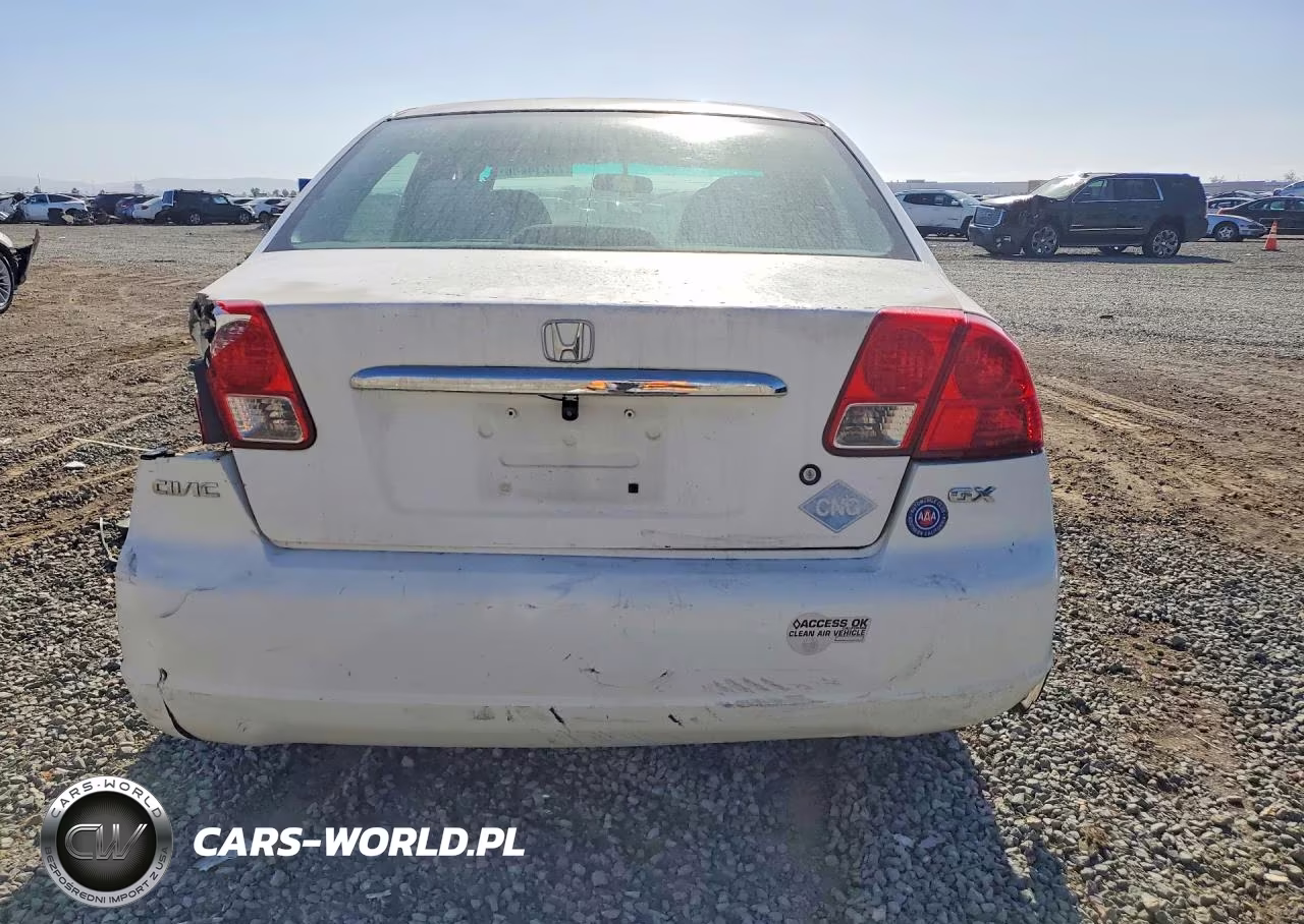 2003 Honda Civic Gx VIN:1HGEN26583L000421 - 6