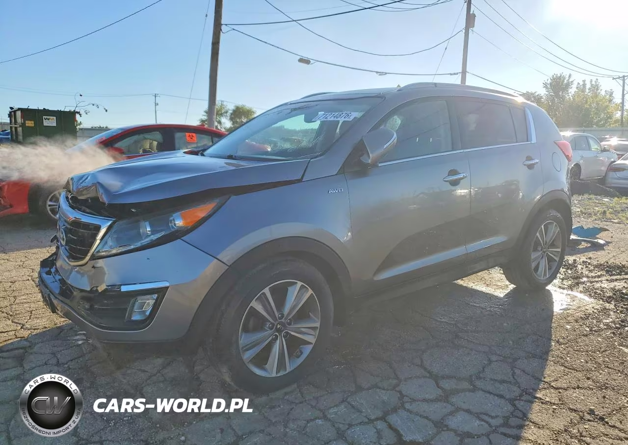 2014 Kia Sportage Sx VIN:KNDPCCA67E7601107 - 1