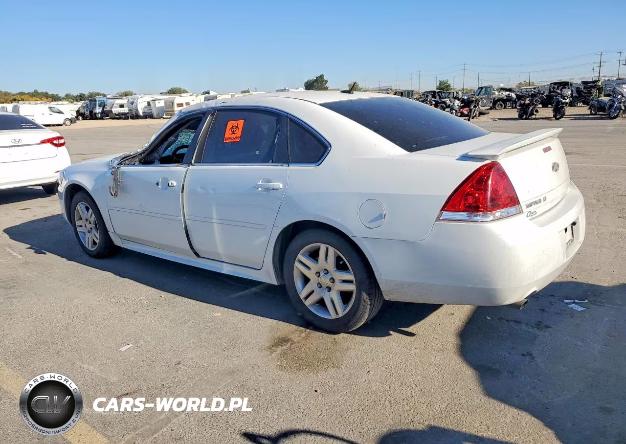 2012 Chevrolet Impala Lt VIN:2G1WG5E38C1300683 - 2