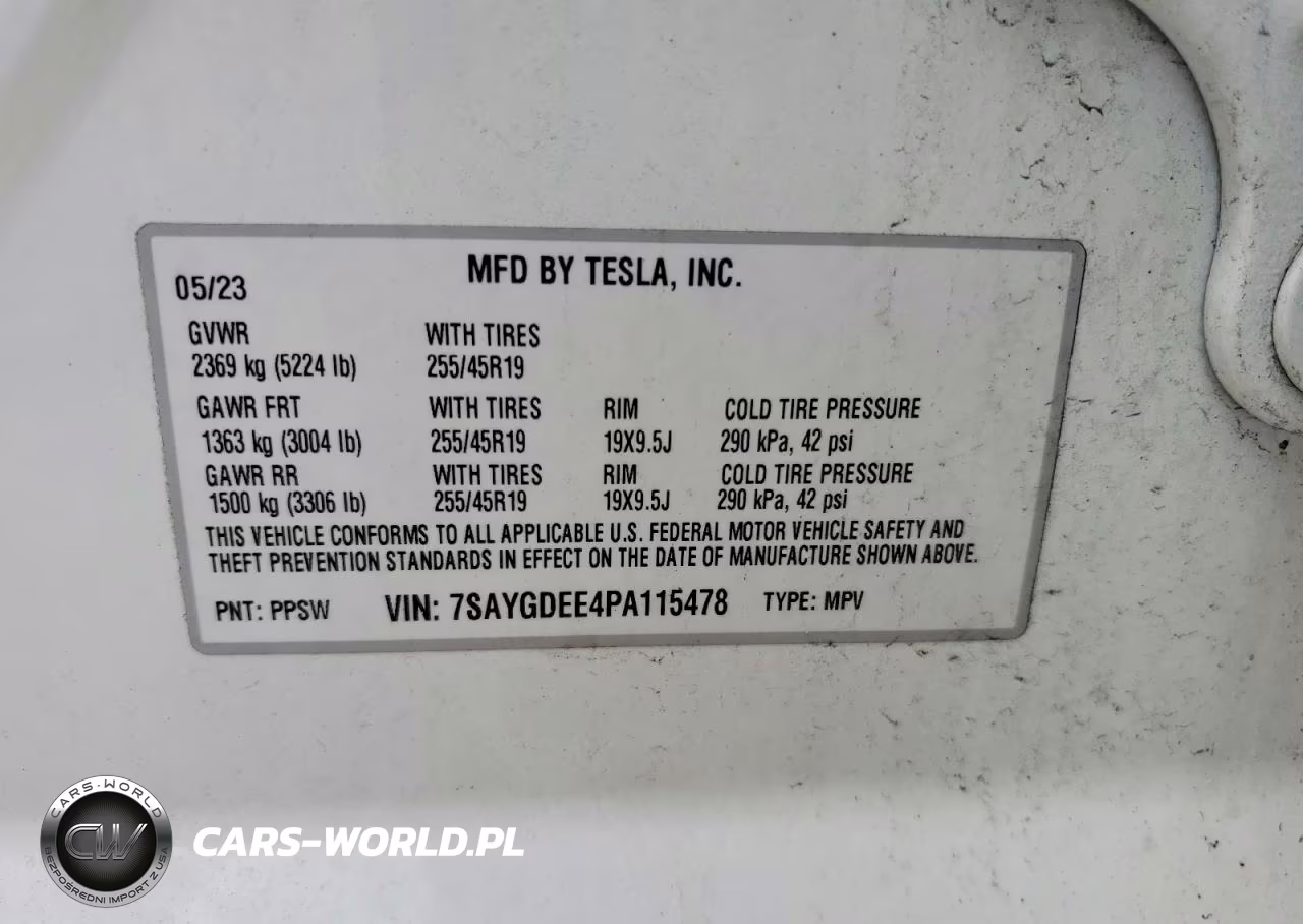 2023 Tesla Model Y VIN:7SAYGDEE4PA115478 - 14