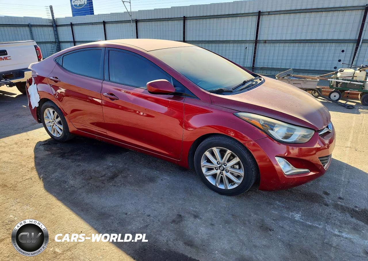 2014 Hyundai Elantra Se VIN:5NPDH4AE2EH545333 - 4
