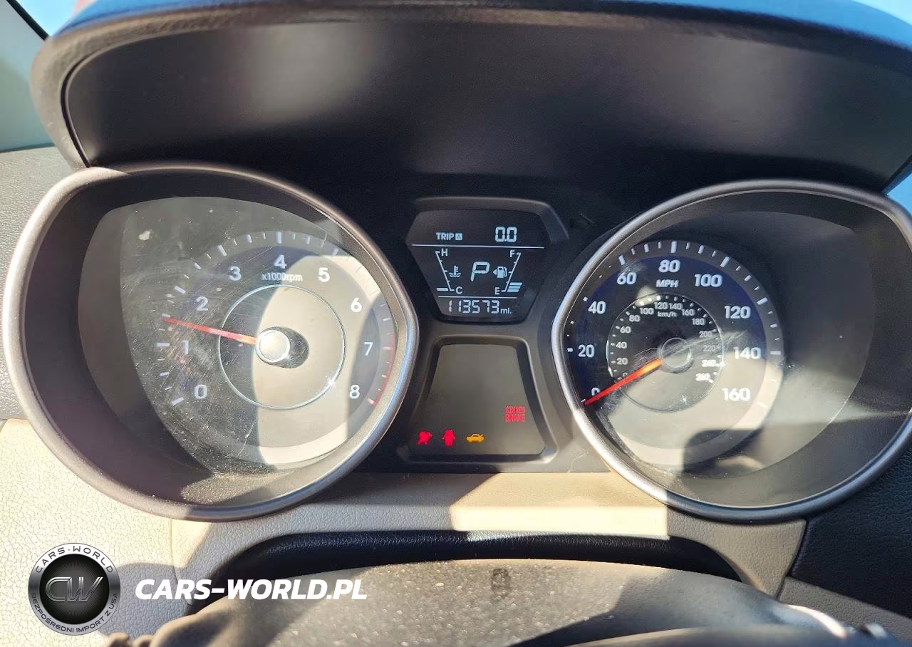 2014 Hyundai Elantra Se VIN:5NPDH4AE2EH545333 - 9