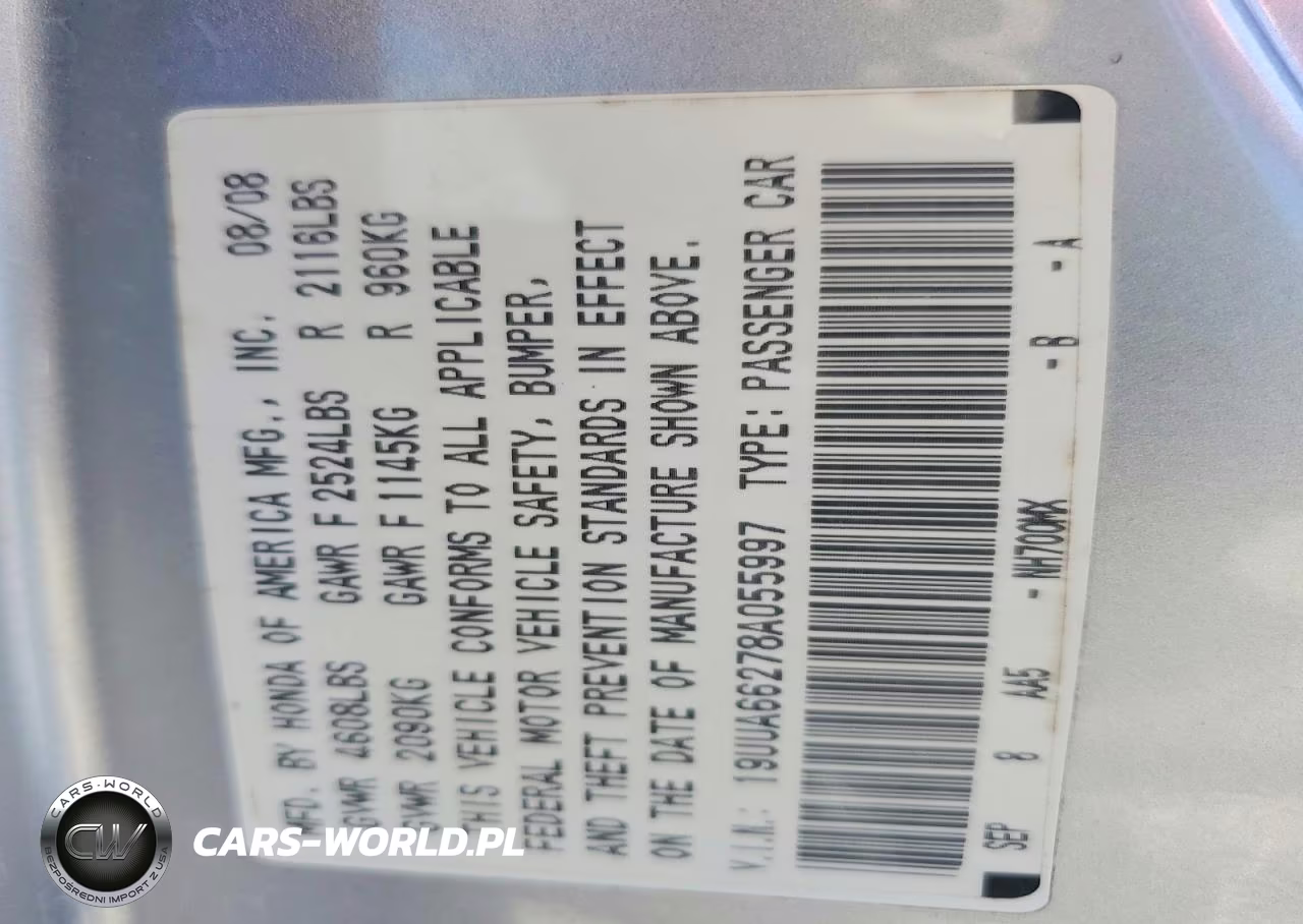 2008 Acura Tl VIN:19UUA66278A055997 - 12