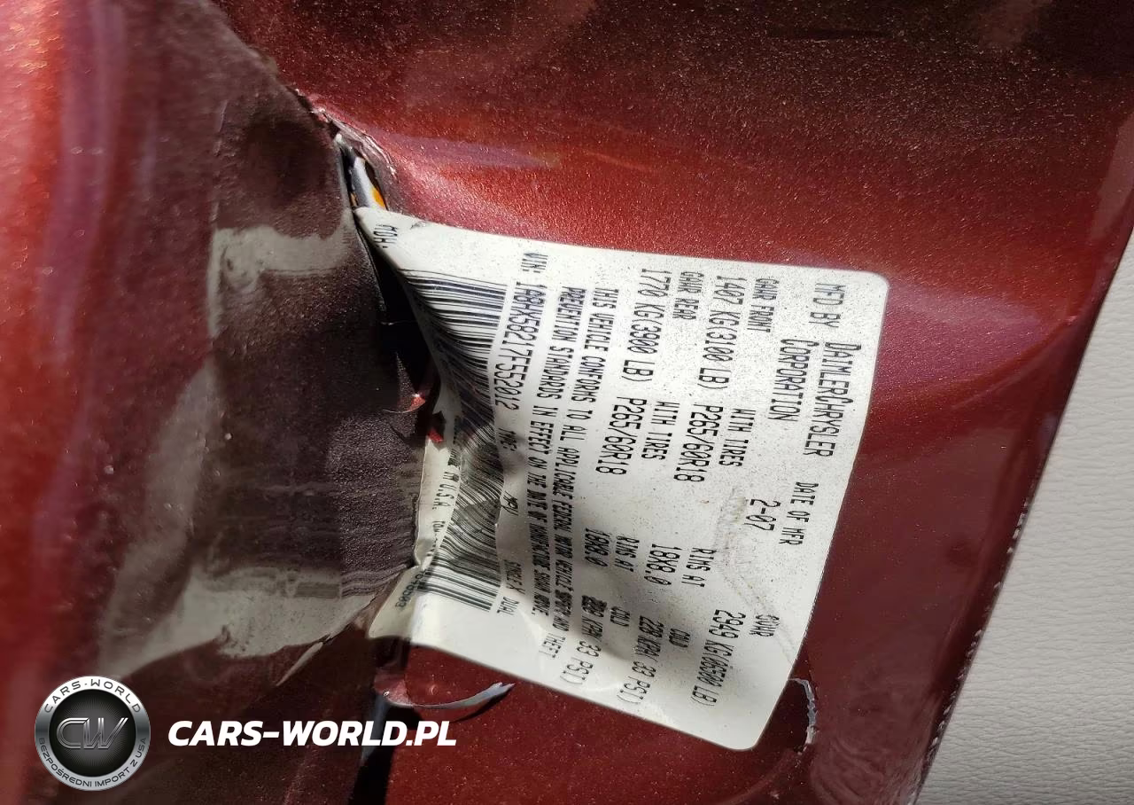 2007 Chrysler Aspen Limited VIN:1A8HX58217F552012 - 14