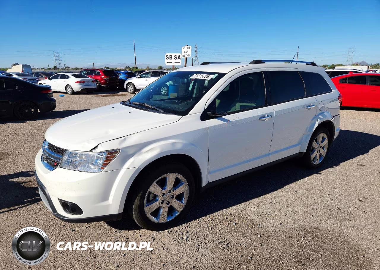 2017 Dodge Journey Sxt VIN:3C4PDCBGXHT581262 - 1