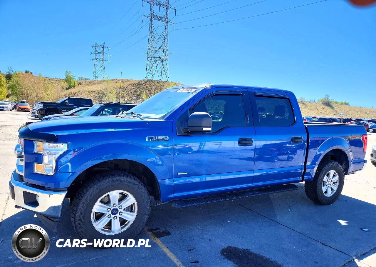 2017 Ford F150 Supercrew VIN:1FTEW1EP3HKD18663 - 1