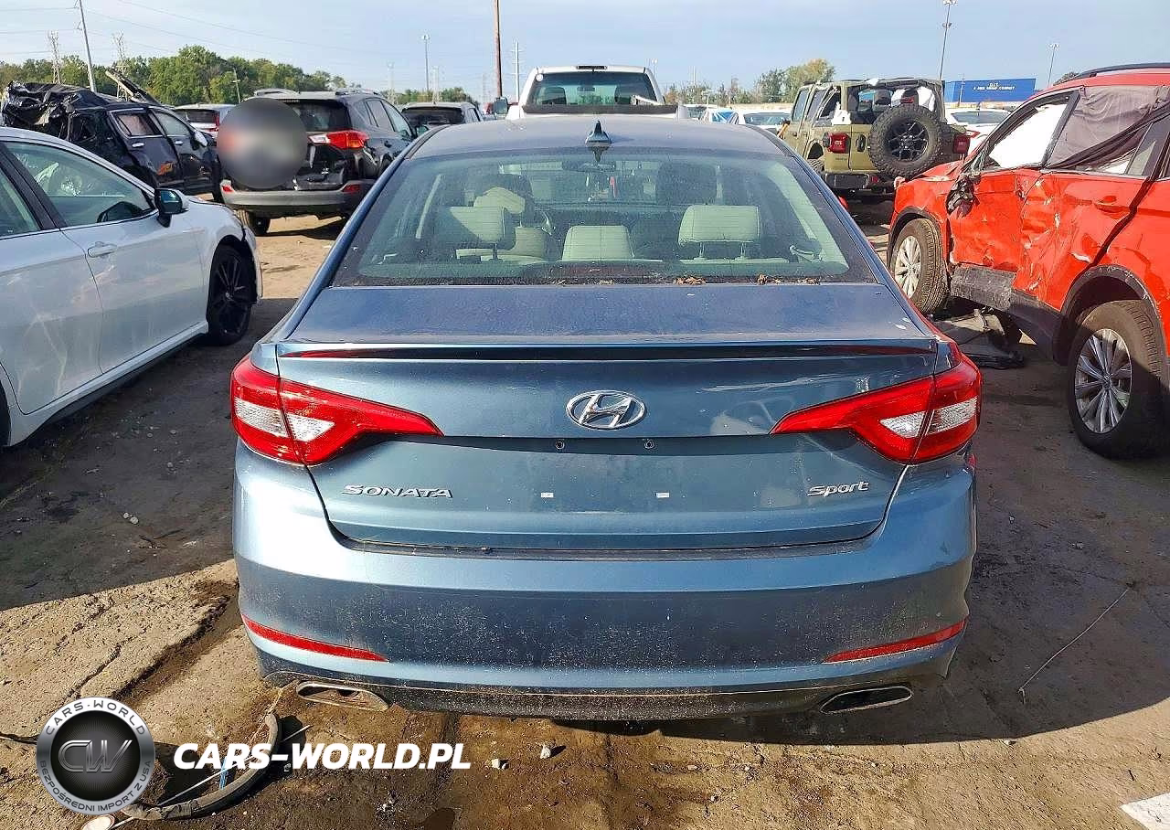 2016 Hyundai Sonata Sport VIN:5NPE34AF2GH436191 - 6