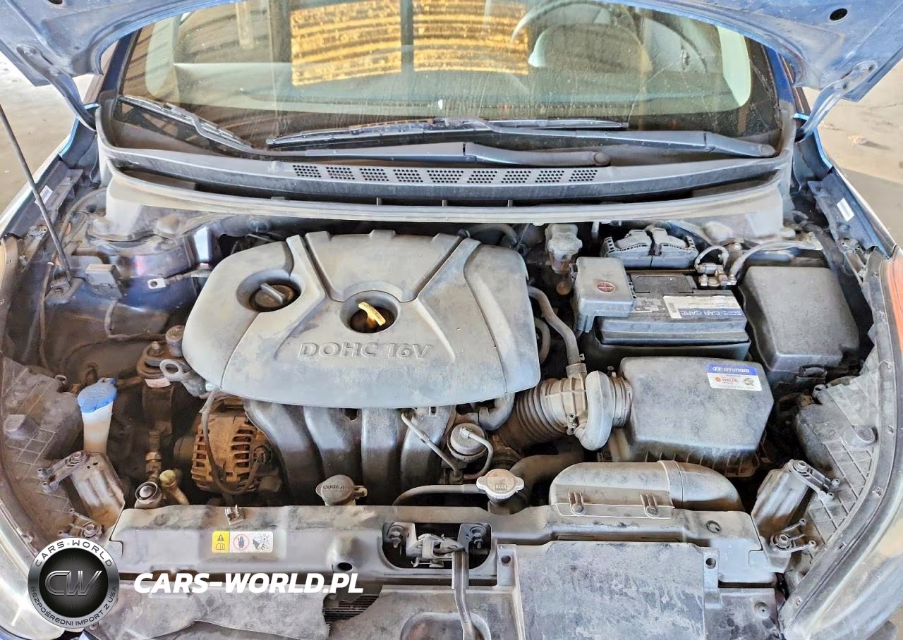 2013 Hyundai Elantra Gls VIN:KMHDH4AE2DU840514 - 11