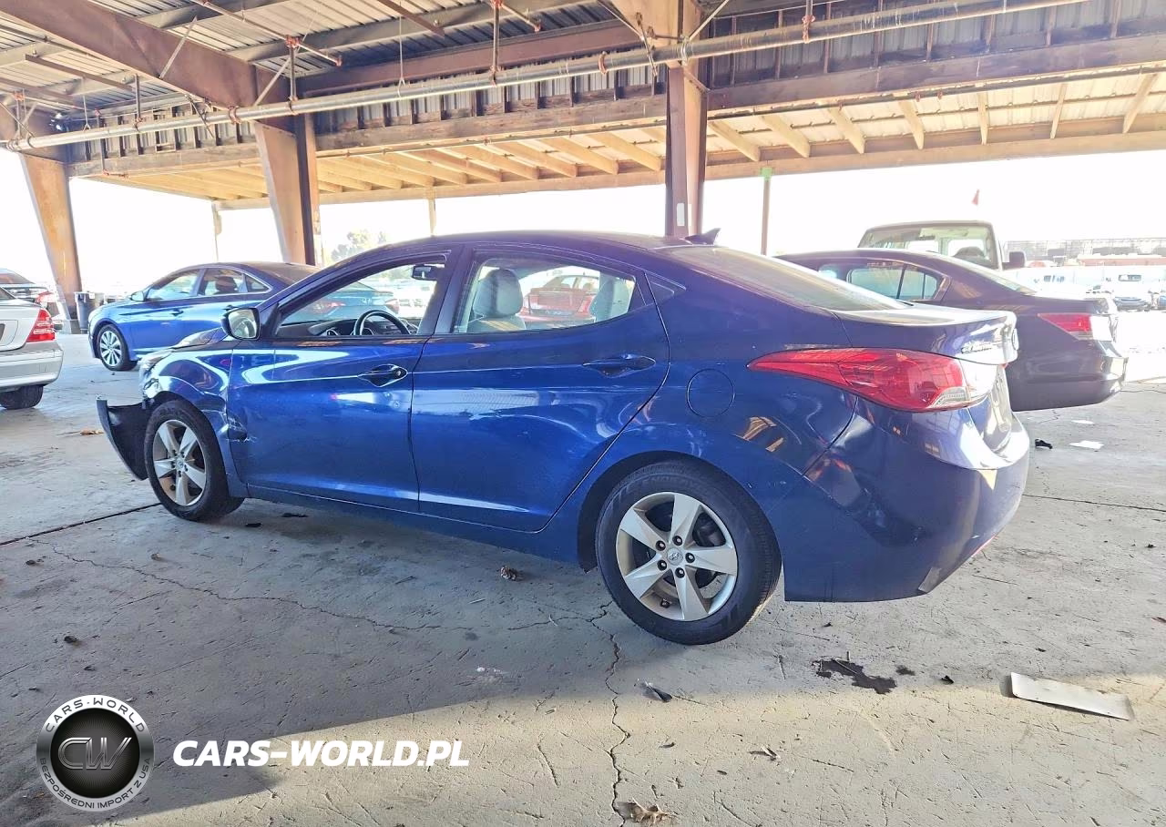 2013 Hyundai Elantra Gls VIN:KMHDH4AE2DU840514 - 2