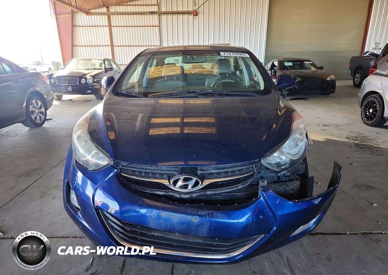 2013 Hyundai Elantra Gls VIN:KMHDH4AE2DU840514 - 5