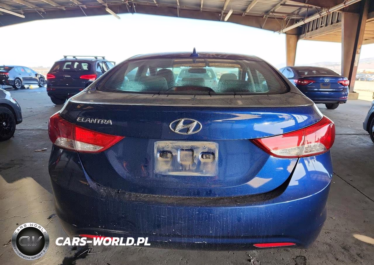 2013 Hyundai Elantra Gls VIN:KMHDH4AE2DU840514 - 6