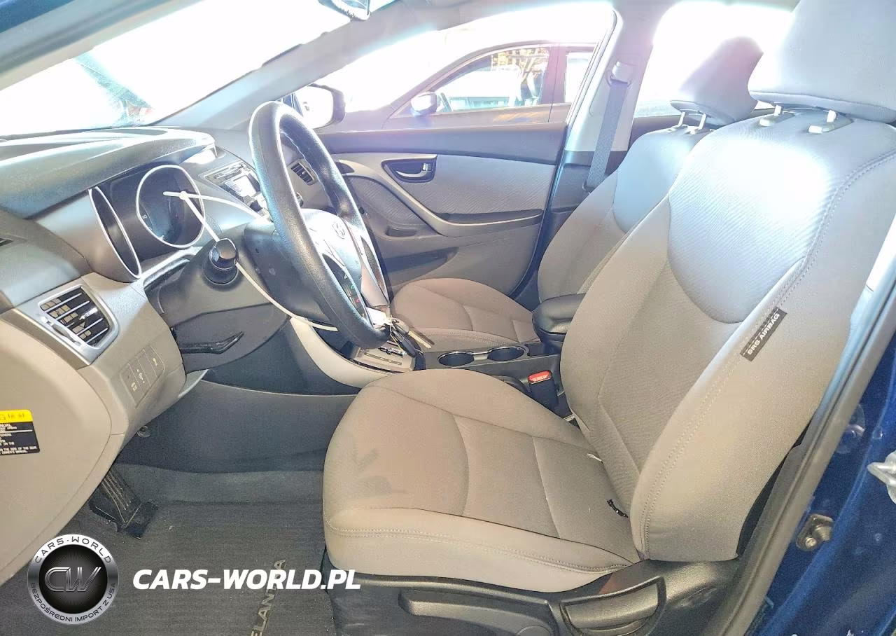 2013 Hyundai Elantra Gls VIN:KMHDH4AE2DU840514 - 7
