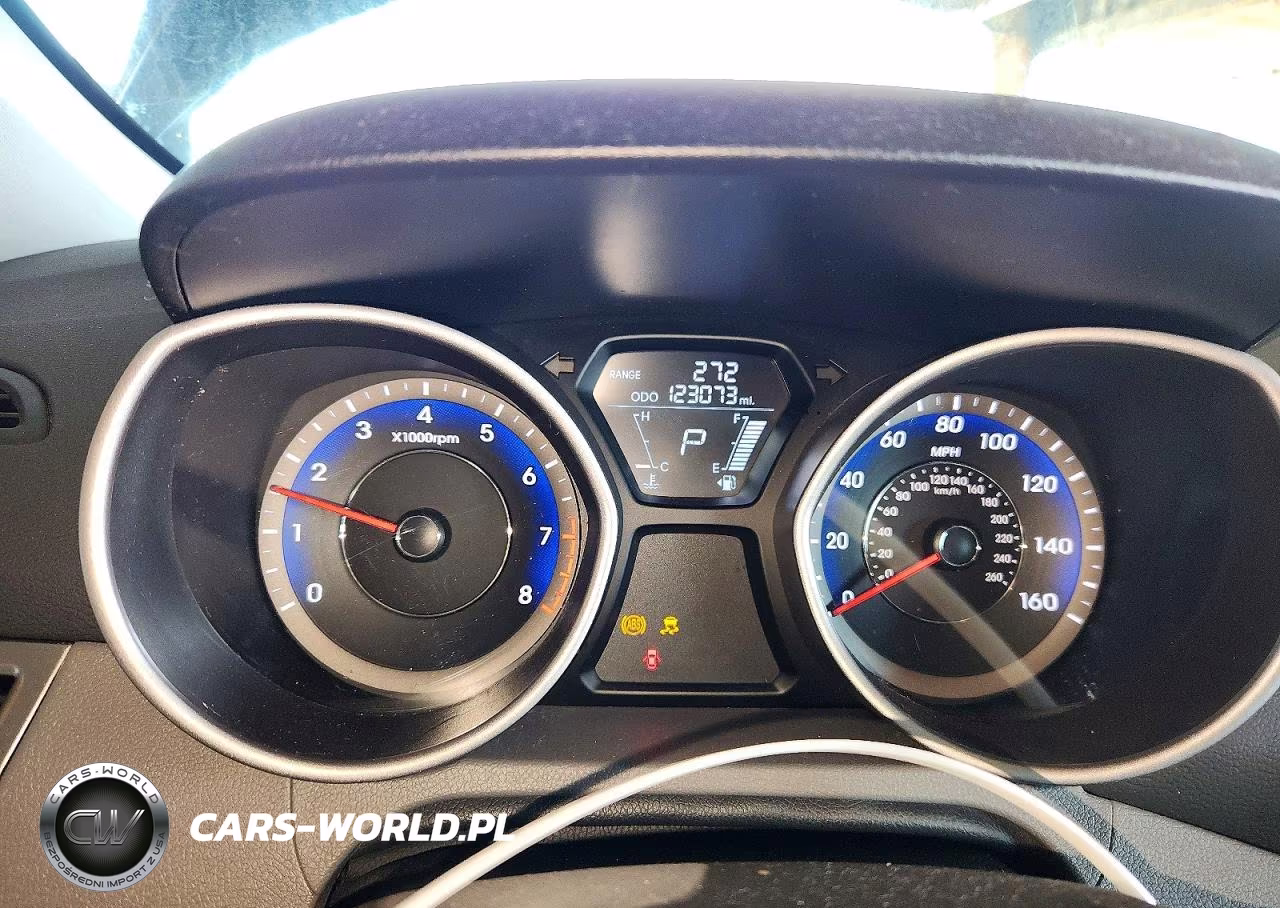 2013 Hyundai Elantra Gls VIN:KMHDH4AE2DU840514 - 9