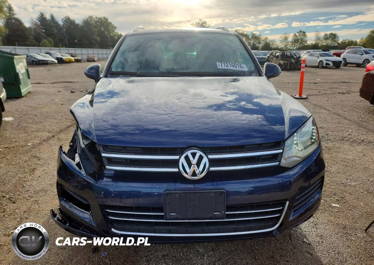 2013 Volkswagen Touareg V6 VIN:WVGEF9BPXDD004313 - 5