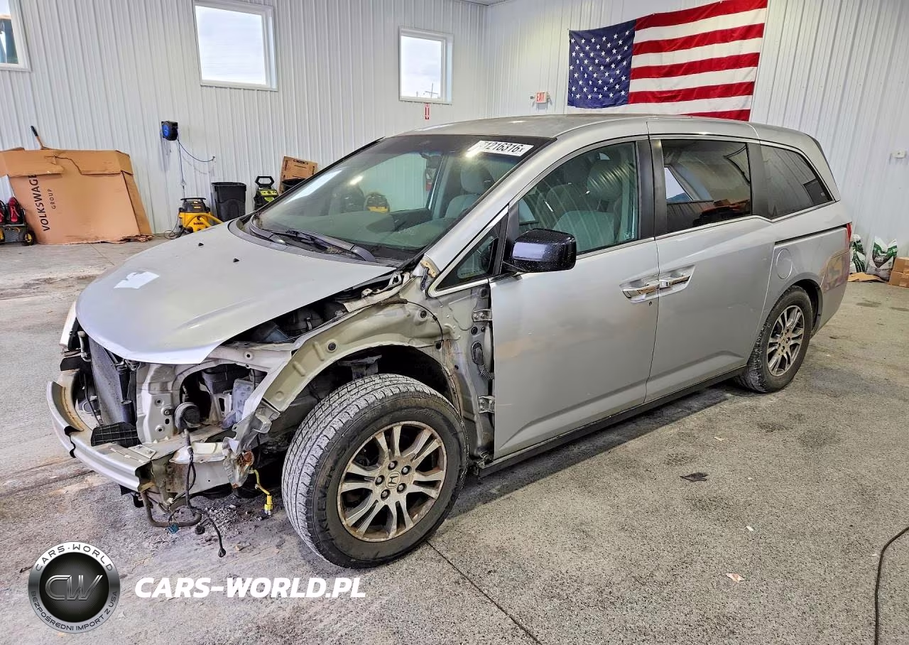 2012 Honda Odyssey Ex VIN:5FNRL5H42CB140138 - 1