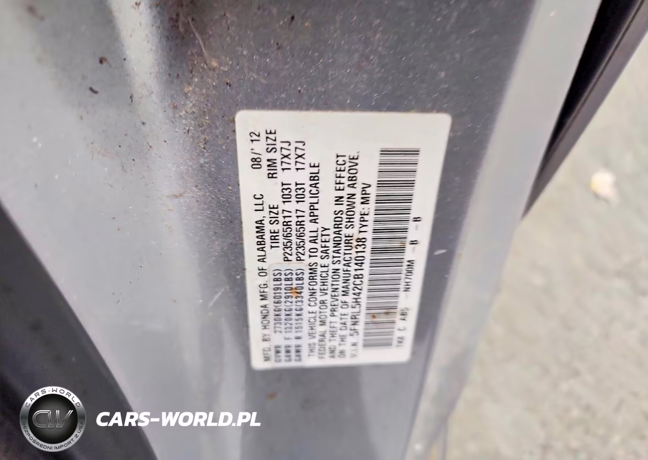 2012 Honda Odyssey Ex VIN:5FNRL5H42CB140138 - 14
