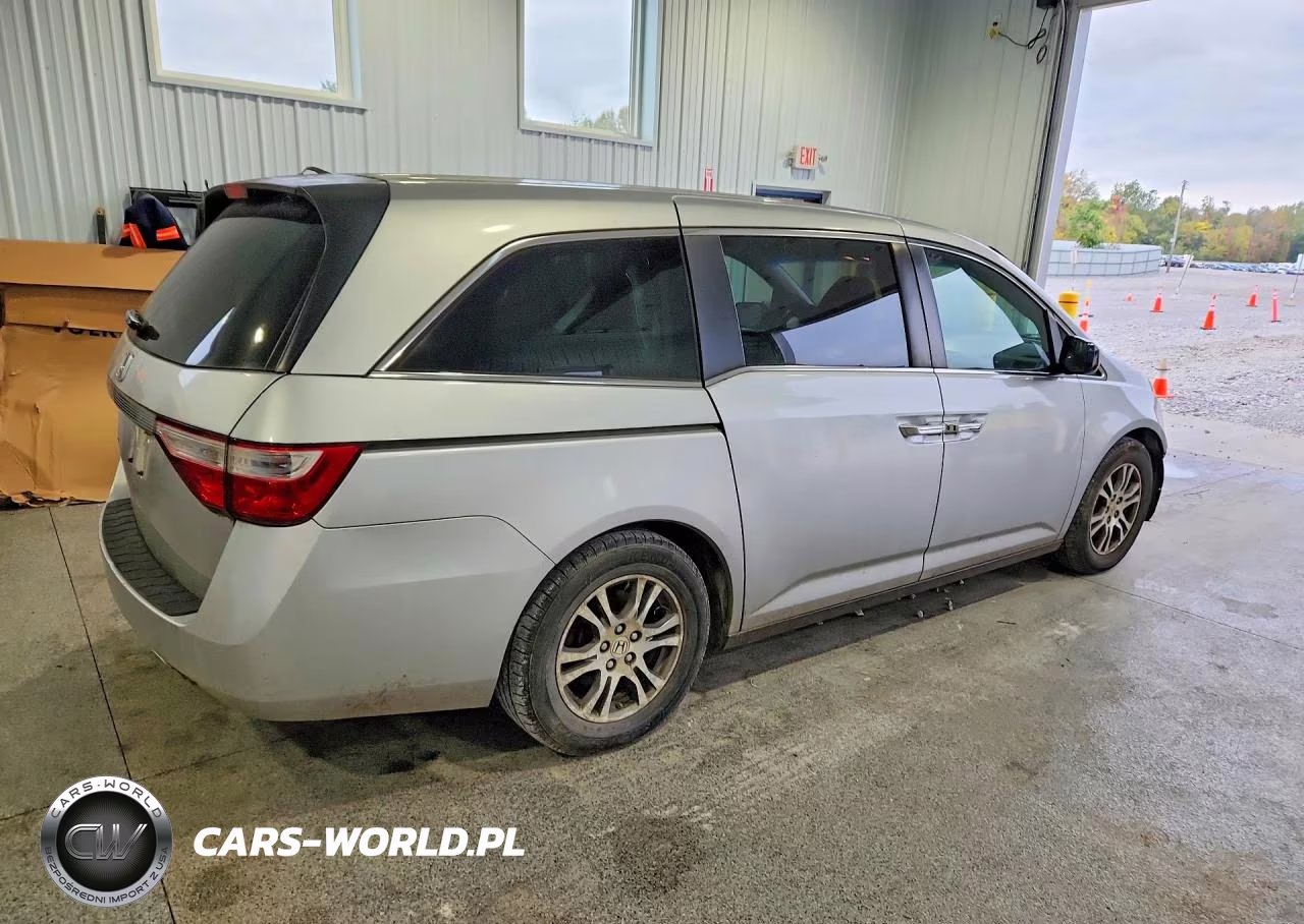 2012 Honda Odyssey Ex VIN:5FNRL5H42CB140138 - 3