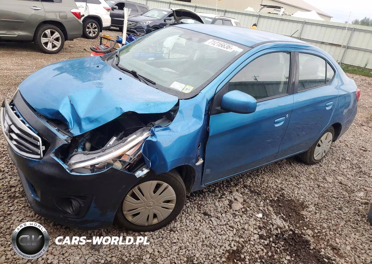 2018 Mitsubishi Mirage G4 Es VIN:ML32F3FJ4JHF04424 - 1